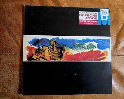 Depeche Mode. Stripped. Vinyl 12". Mint/VG. Mute.