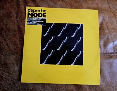 Depeche Mode Blasphemous Rumours. 12" Vinyl. Mint/VG+. Mute.