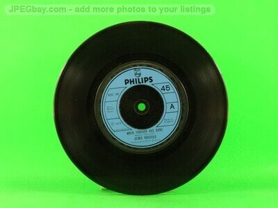ROUSSOS,DEMIS WHEN FOREVER HAS GONE (PLAIN SLEEVE) (2) (137) 7" PHILIPS