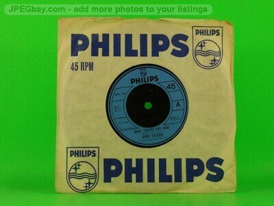 ROUSSOS,DEMIS WHEN FOREVER HAS GONE (COMPANY SLEEVE) (137) 7" PHILIPS
