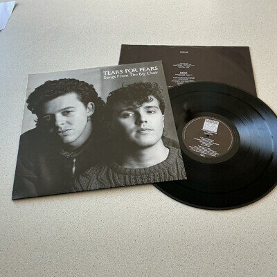TEARS FOR FEARS - SONGS FROM THE BIG CHAIR - UK PRESSING LP FROM 1985