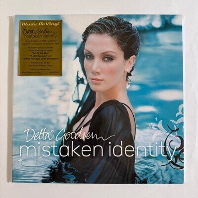 Delta Goodrem Mistaken Identity LP Vinyl NEW