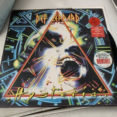Def Leppard – Hysteria - Vinyl LP Album - UK 1987 - VG+/VG+.