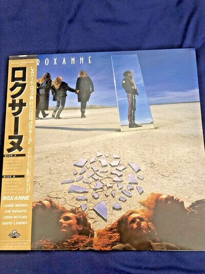 Roxanne Vinyl LP Japan With Obi 1988, Aerosmith Tesla Thin Lizzy Queen