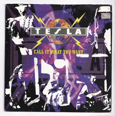 (AQ739) Tesla, Call It What You Want - 1991 - 7 inch vinyl