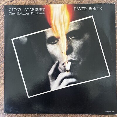 David Bowie Ziggy Stardust The Motion Picture 1983 Double Vinyl LP VG+/VG+ Live