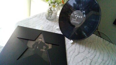 david bowie black star vinyl lp gatefold booklet a1/b1 matrix