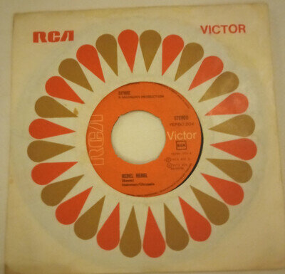 David Bowie GREECE 7 " REBEL REBEL VINYL SINGLE