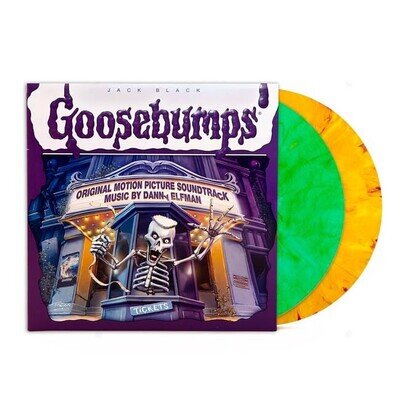 GOOSEBUMPS Original Motion Picture Music Danny Elfman 180 Gram Double LP SEALED