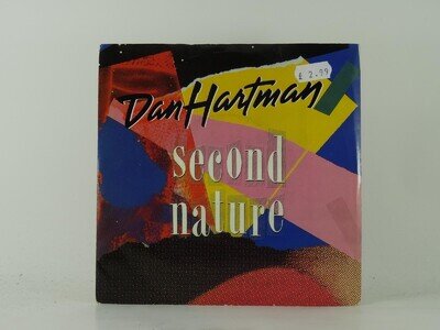 DAN HARTMAN SECOND NATURE (6) 2 Track 7" Single including Picture Sleeve MCA REC