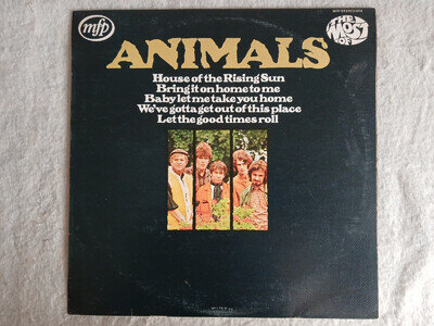 ANIMALS "THE MOST OF" VINYL LP RECORDS