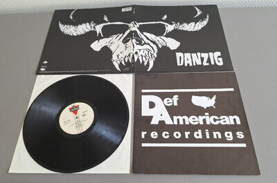 DANZIG original Vinyl LP Danzig - Same (1988 London Records Europe)