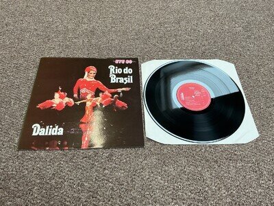 Dalida-Ete 80 Rio Do Brasil 1980 1st Press French Carrere LP Ex Vinyl And Play