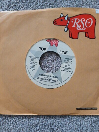 Curtis Mayfield - Freddie's Dead / Superfly 7" Vinyl Single