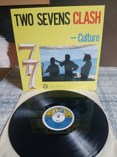CULTURE - TWO SEVENS CLASH LP Vinyl. Play Tested.