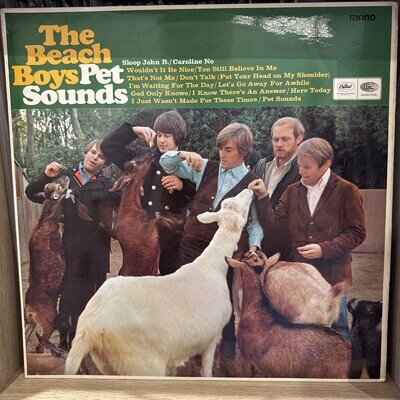 The Beach Boys Pet Sounds UK Mono, Original. Capitol T2458, VG+/VG+