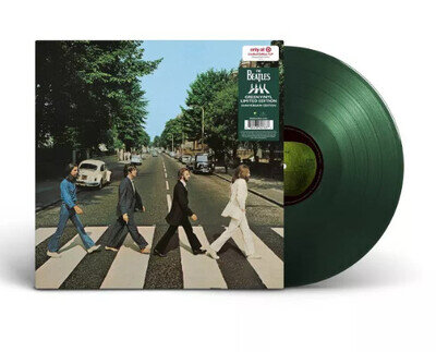 THE BEATLES ABBEY ROAD DARK GREEN VINYL ANNIVERSARY LP - US IMPORT - SEALED 🟢