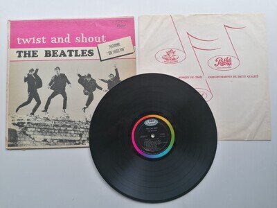 THE BEATLES ORIG 1964 CANADIAN LP TWIST AND SHOUT CAPITOL T6054
