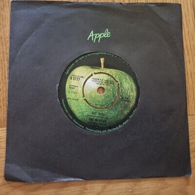 The Beatles With Billy Preston – Get Back 1969 First Pressing – No /NCB Credit