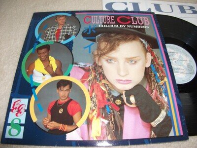 CULTURE CLUB COLOUR BY NUMBERS VINYL LP V 2285 EXCELLENT