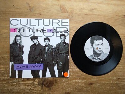 Culture Club Move Away / Sexuality Excellent 7" Single Vinyl Record VS845