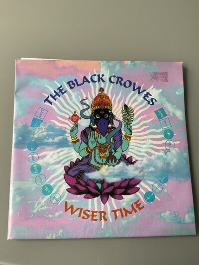The Black Crowes Vinyl single poster sleeve Wiser Time