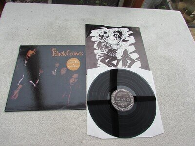 THE BLACK CROWES LP SHAKE YOUR MONEY MAKER ORIGINAL E.U 1990 NEAR MINT VINYL