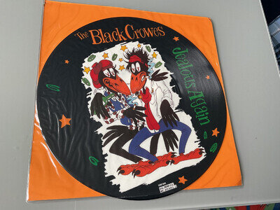 The Black Crowes - Jealous Again. 12" Picture Disc 1990 Original
