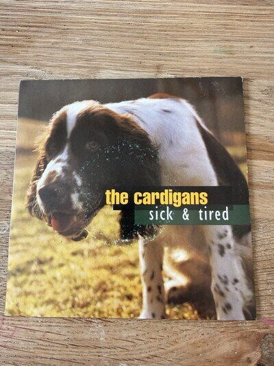 The Cardigans Sick & Tired Plain Parade 7” Vinyl 1994 Stockholm PO336 VG