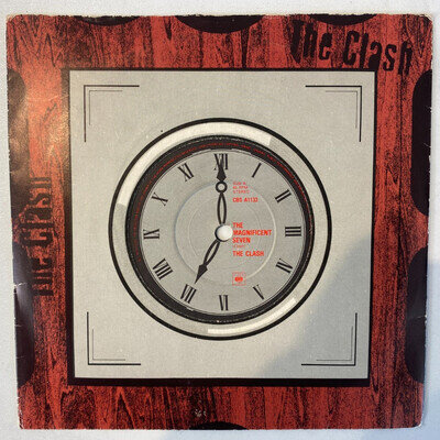 The Clash-The Magnificent Seven original release 45RPM vinyl