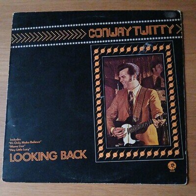 Conway Twitty - Looking Back - 12" vinyl LP album