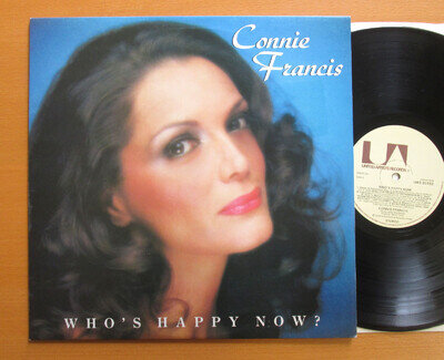Connie Francis Who's Happy Now? 1978 NM/EX United Artists UAS 30182