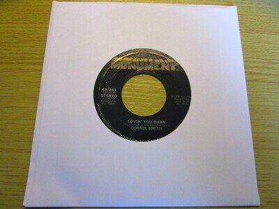 Connie Smith Lovin' You Baby 7" Vinyl Record US