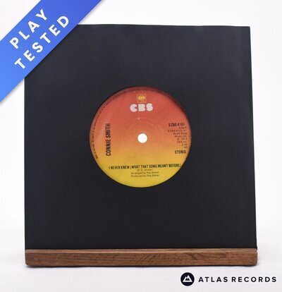 Connie Smith - I Never Knew (What That Song Meant Before) - 7" Vinyl Record - EX
