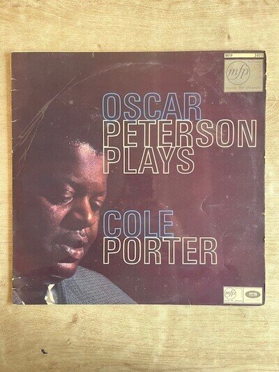 Oscar Peterson Plays Cole Porter - 1965 Vinyl - Good Con - 60's Jazz -
