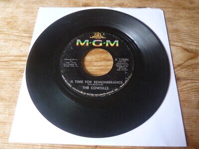 Cowsills USA pop 7" A Time For Rememberance plays GOOD only We Can Fly