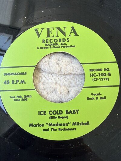 Marlon "Madman" Mitchell And The Rocketeers – Bermuda Shorts / Ice Cold Baby RE