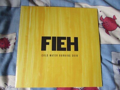 Cold Water,Burning Skin - Fieh 12" yellow vinyl album 2019