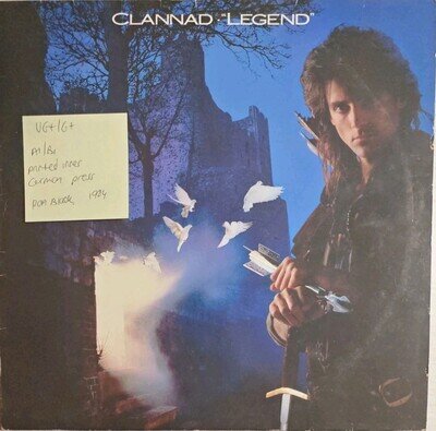 Clannad Legend Vinyl Record VG+/G+ PL70188 1984
