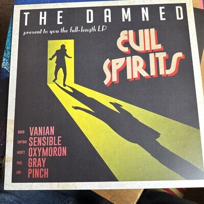 The Damned Evil Spirits EUR 2020 RSD Ltd Green Vinyl LP. Punk. Goth