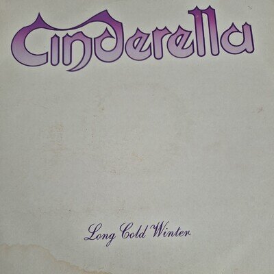 Cinderella Long Cold Winter Vinyl LP Album