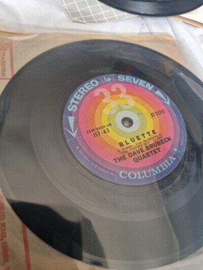 The Dave Brubeck Quartet - It's A Raggy Waltz (7") b side Bluette columbia ebay