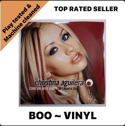 Christina Aguilera - Come On Over Baby (All I Want Is You) 12" Vinyl EX / EX