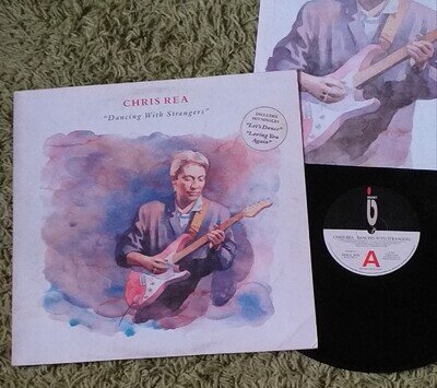 CHRIS REA - dancing with strangers vinyl LP 1987