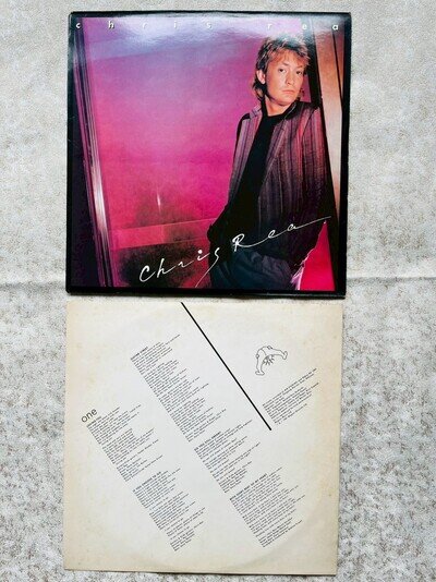 RARE FIND!!! CHRIS REA “Charismatic, Soulful Artist” Vinyl LP - CHRIS REA