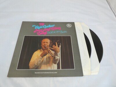 CHRIS BARBER JAZZ & BLUES BAND, BARBICAN BLUES, 1982, 2 X LP's 12 in, 33rpm