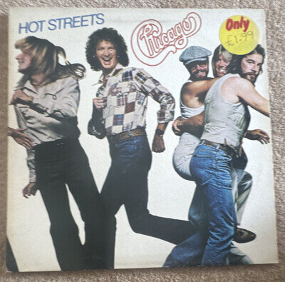 Chicago Hot Streets CBS Records 1978 Stereo LP 12" Black Vinyl S CBS 86069