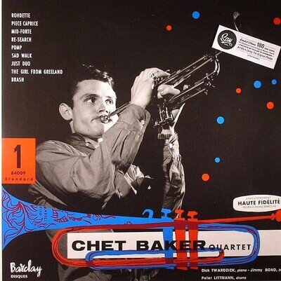Chet Baker Quartet | Chet Baker In Paris Vol. 1 | Black Vinyl LP