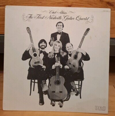 Chet Atkins - First Nashville Guitar Quartet (USA vinyl LP) 1979 country guitar