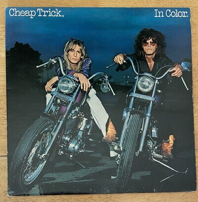 Cheap Trick In Color 1977 Epic Records PE 34884 Vinyl LP 12" A1/B1 VG+/VG+
